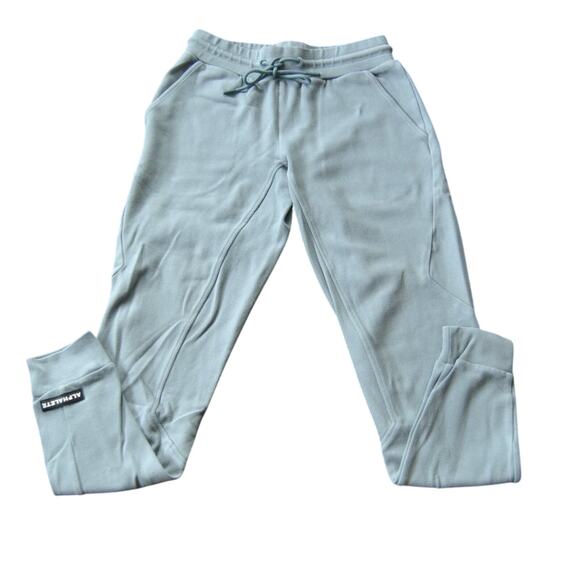 Alphalete Identity Small Light Blue Jogger Sweatpants - Picture 1 of 8